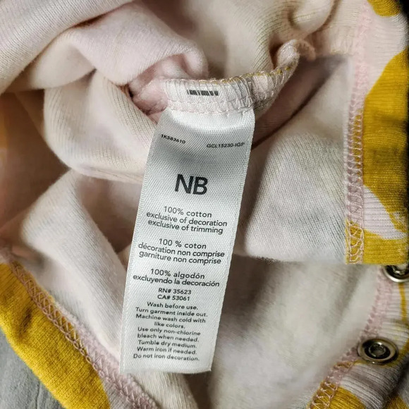 Just One You Made By Carter's Lemon Newborn Baby Bundle Size NB & 3M - Picture 7 of 11